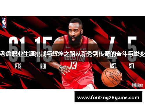 老詹职业生涯挑战与辉煌之路从新秀到传奇的奋斗与蜕变