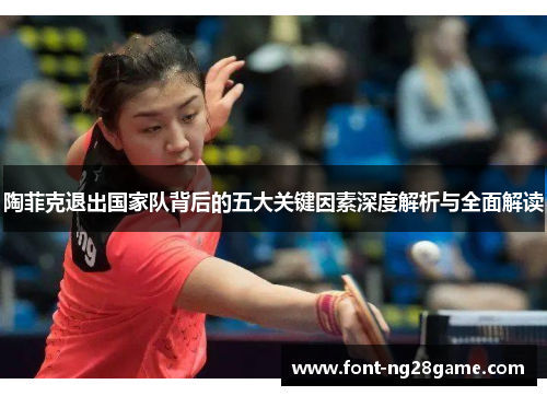 陶菲克退出国家队背后的五大关键因素深度解析与全面解读